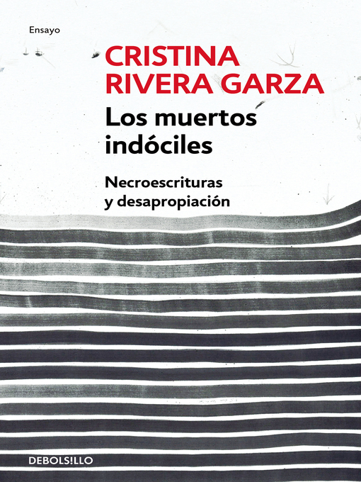 Cover image for Los muertos indóciles